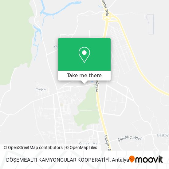 DÖŞEMEALTI KAMYONCULAR KOOPERATİFİ map