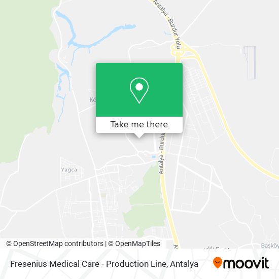 Fresenius Medical Care - Production Line map