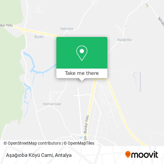 Aşağıoba Köyü Cami map