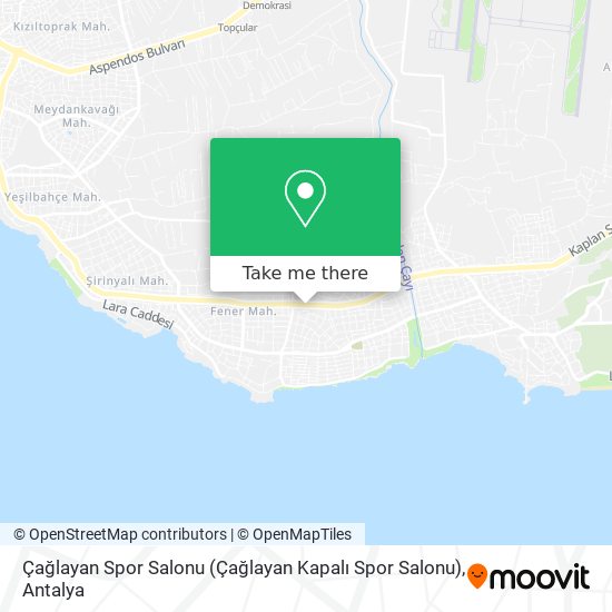 Çağlayan Spor Salonu map
