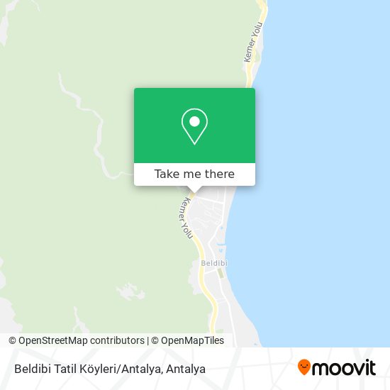 Beldibi Tatil Köyleri/Antalya map
