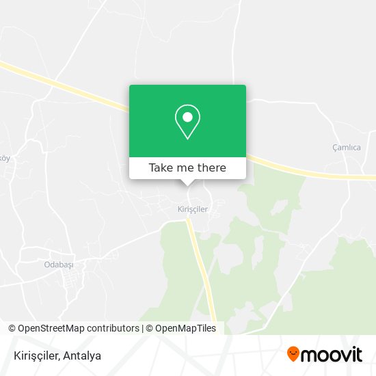 Kirişçiler map