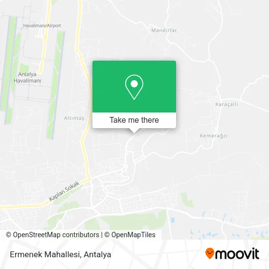 Ermenek Mahallesi map