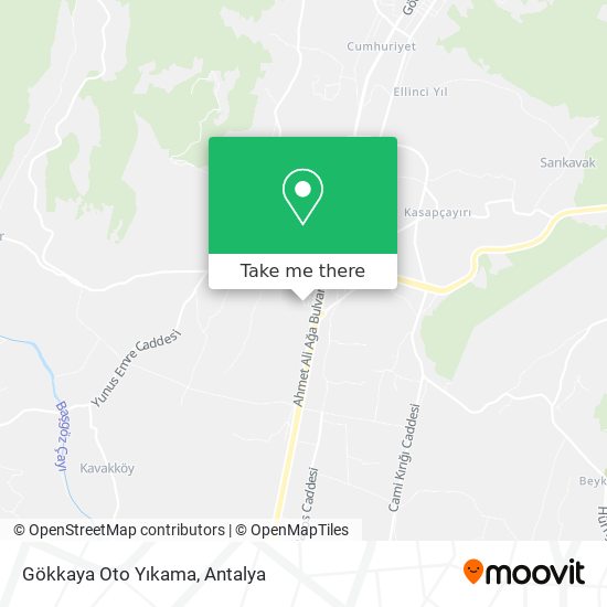 Gökkaya Oto Yıkama map