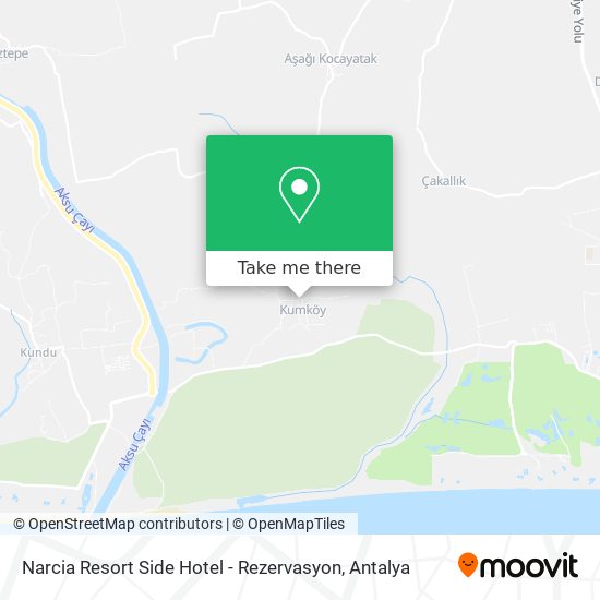 Narcia Resort Side Hotel - Rezervasyon map