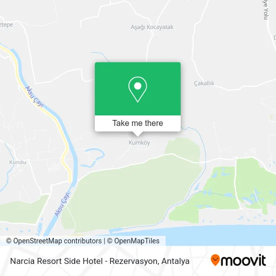 Narcia Resort Side Hotel - Rezervasyon map