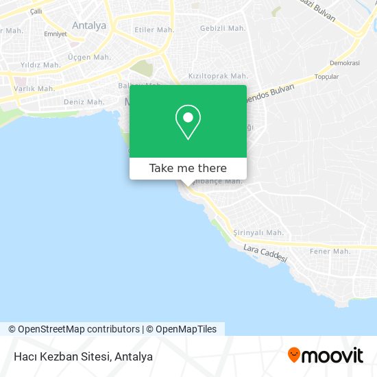 Hacı Kezban Sitesi map