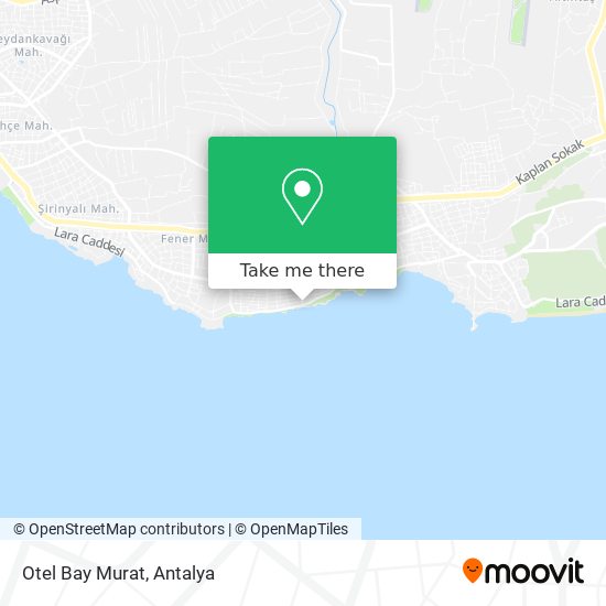 Otel Bay Murat map