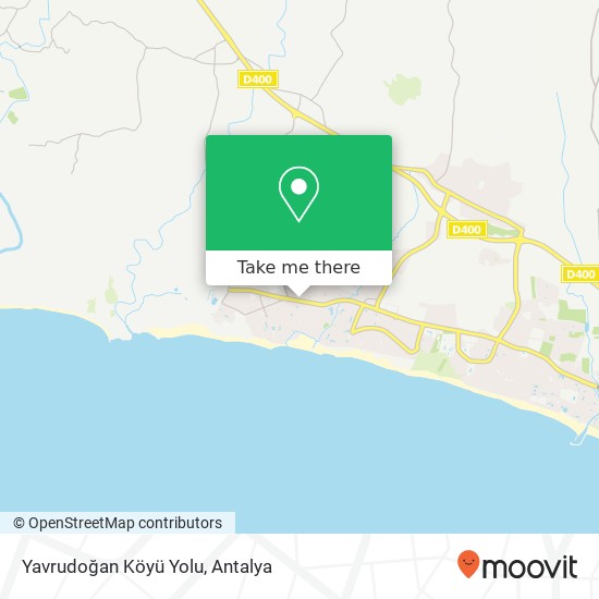 Yavrudoğan Köyü Yolu map