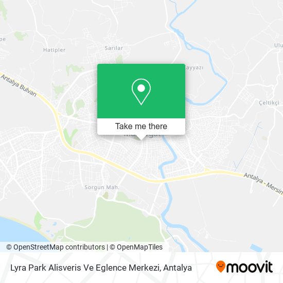 Lyra Park Alisveris Ve Eglence Merkezi map