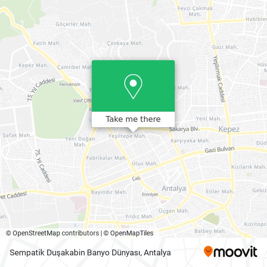 Sempatik Duşakabin Banyo Dünyası map