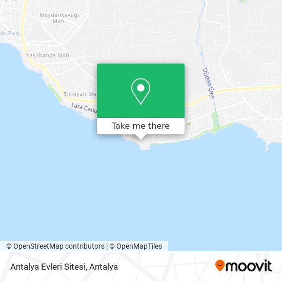 Antalya Evleri Sitesi map