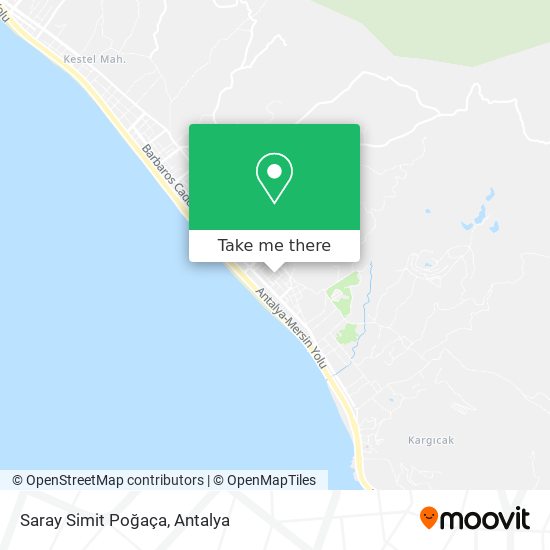 Saray Simit Poğaça map
