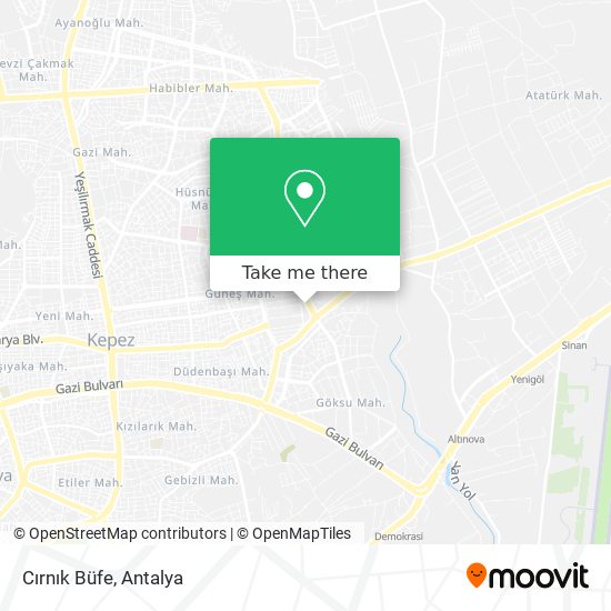 Cırnık Büfe map