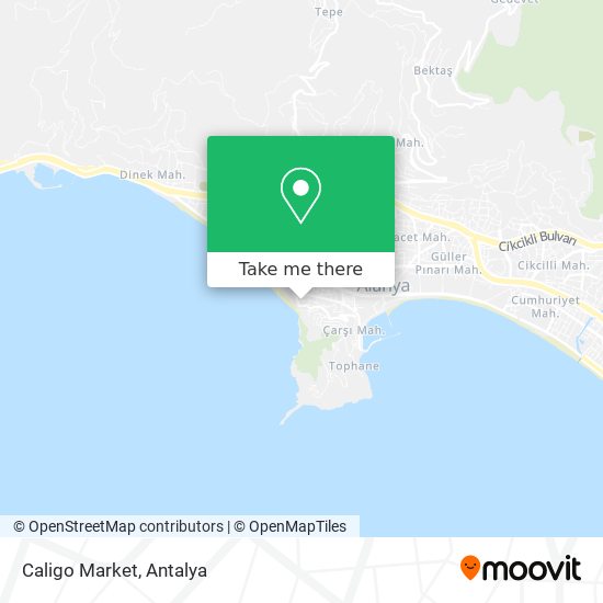 Caligo Market map