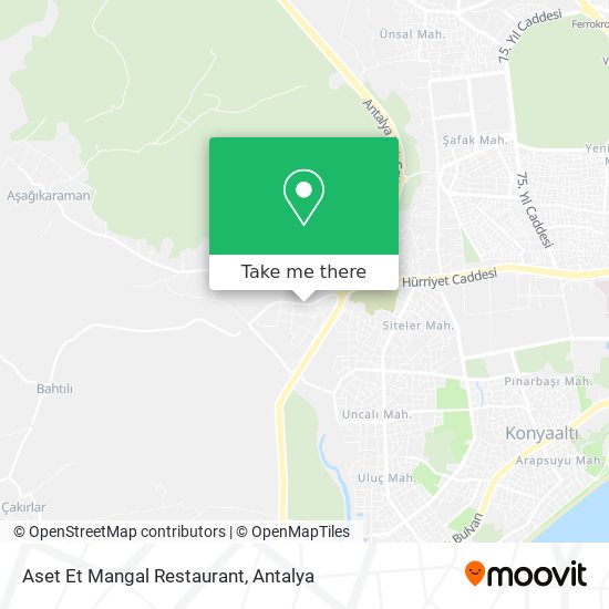 Aset Et Mangal Restaurant map