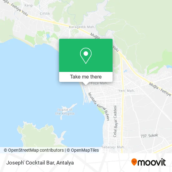 Joseph' Cocktail Bar map