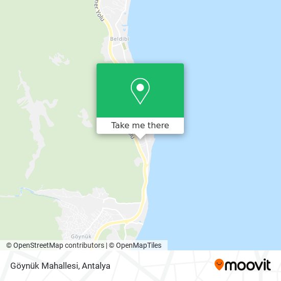 Göynük Mahallesi map