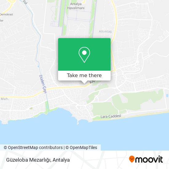 Güzeloba Mezarlığı map