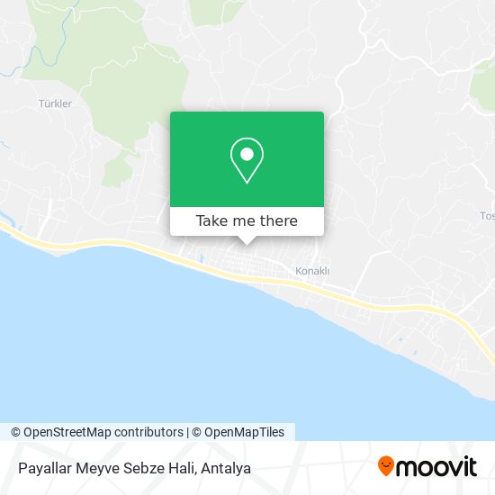 Payallar Meyve Sebze Hali map