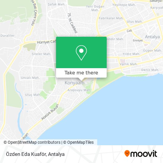 Özden Eda Kuaför map