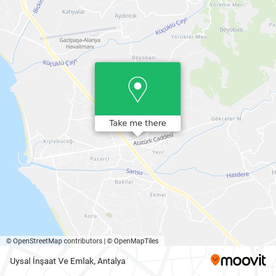 Uysal İnşaat Ve Emlak map