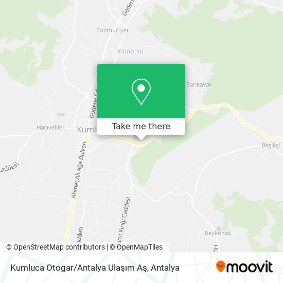 Kumluca Otogar / Antalya Ulaşım Aş map