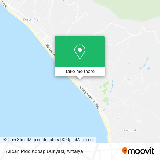 Alican Pide Kebap Dünyası map