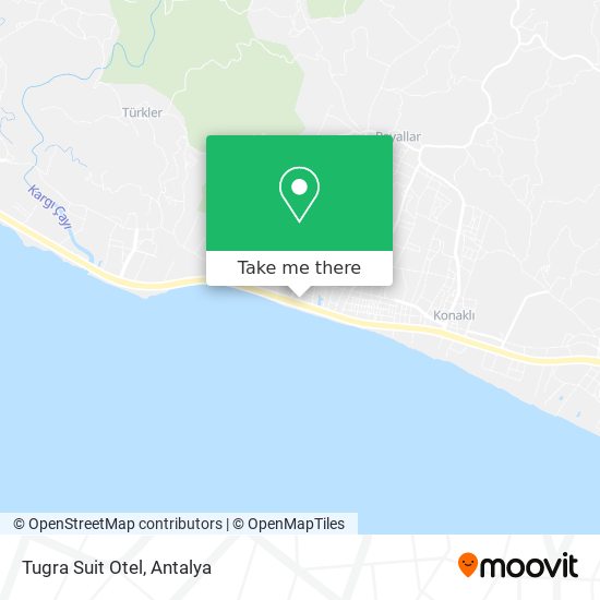 Tugra Suit Otel map