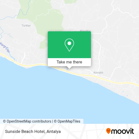 Sunside Beach Hotel map
