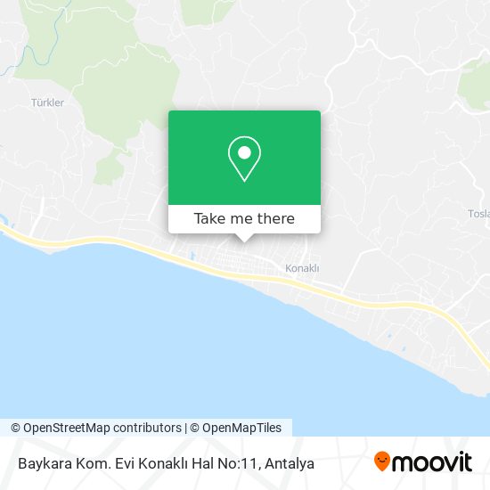 Baykara Kom. Evi Konaklı Hal No:11 map