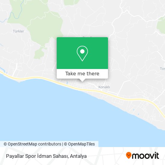Payallar Spor İdman Sahası map