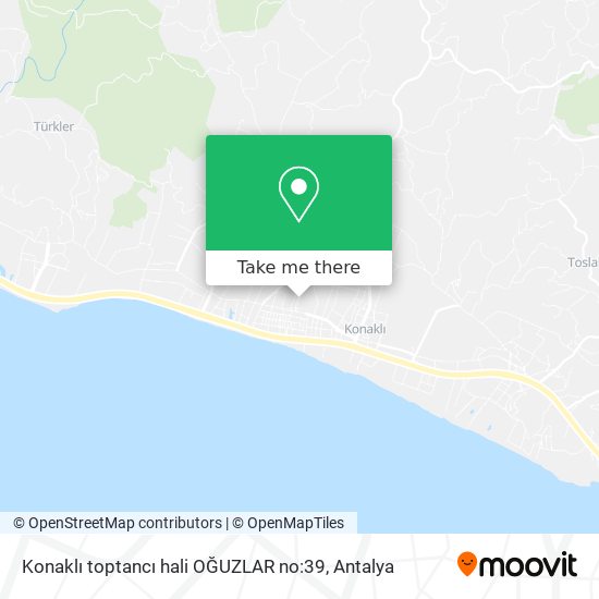 Konaklı toptancı hali OĞUZLAR no:39 map