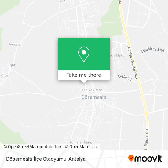 Döşemealtı İlçe Stadyumu map