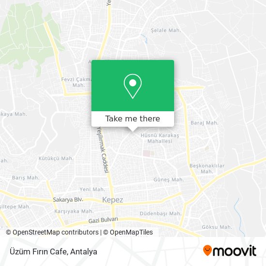 Üzüm Fırın Cafe map