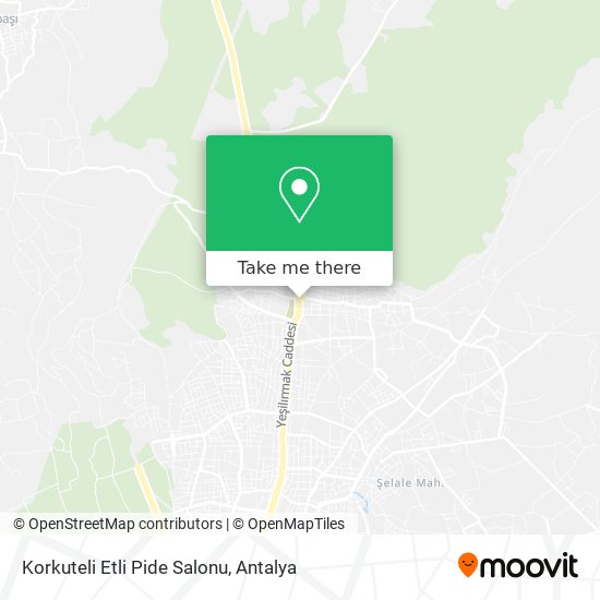 Korkuteli Etli Pide Salonu map