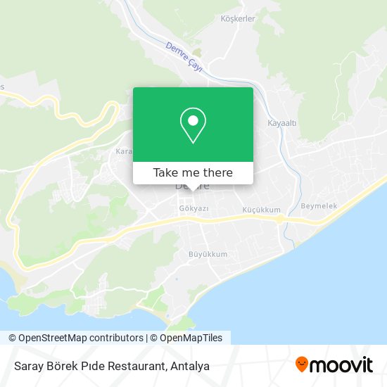 Saray Börek Pıde Restaurant map