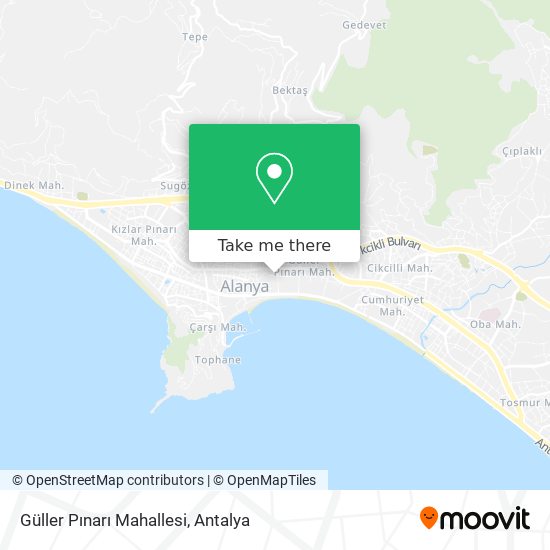 Güller Pınarı Mahallesi map