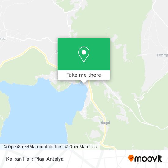 Kalkan Halk Plajı map