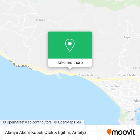 Alanya Akem Köpek Oteli & Eğitim map