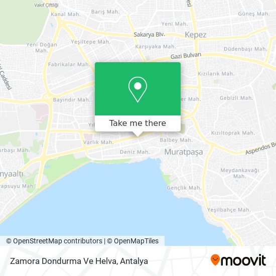 Zamora Dondurma Ve Helva map