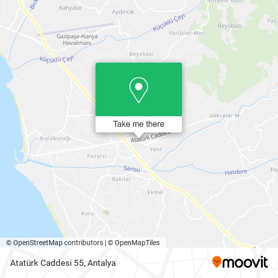 Atatürk Caddesi 55 map