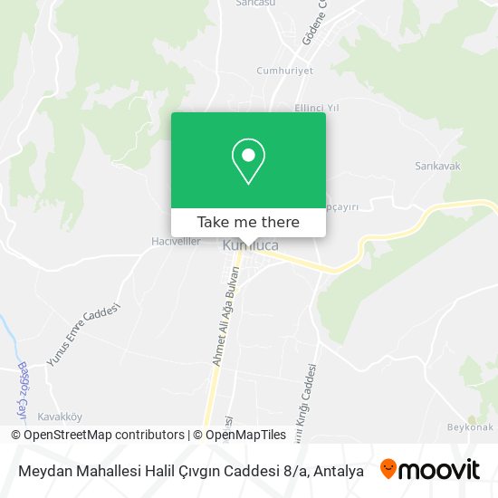 Meydan Mahallesi Halil Çıvgın Caddesi 8 / a map