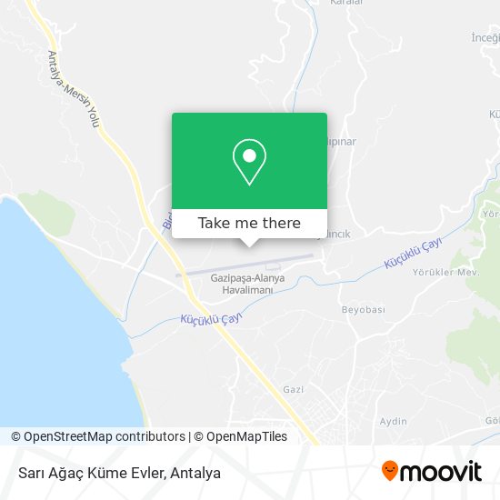 Sarı Ağaç Küme Evler map