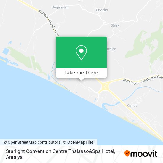 Starlight Convention Centre Thalasso&Spa Hotel map