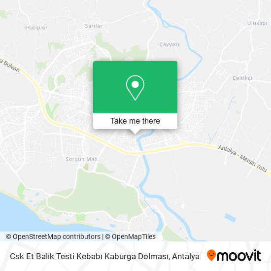 Csk Et Balık Testi Kebabı Kaburga Dolması map