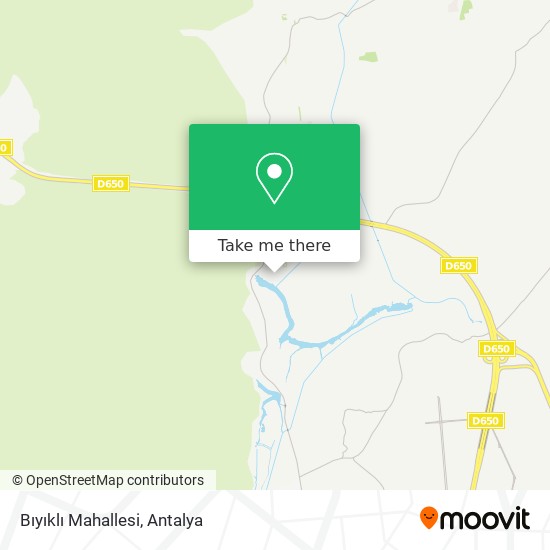 Bıyıklı Mahallesi map