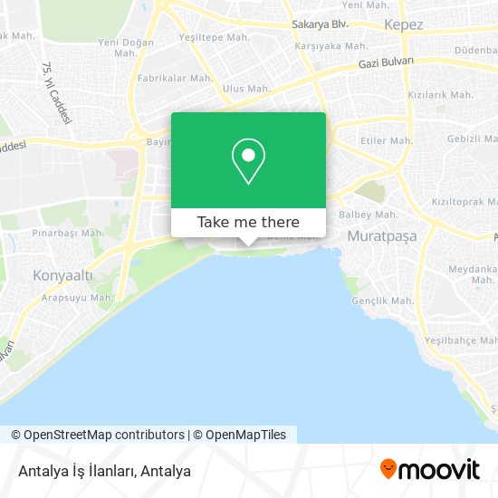 Antalya İş İlanları map