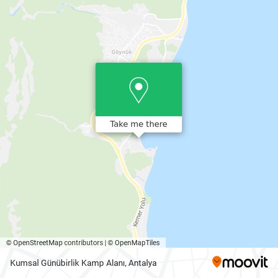 Kumsal Günübirlik Kamp Alanı map