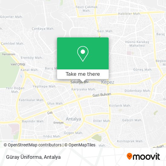 Güray Üniforma map
